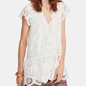 FREE PEOPLE WHITE TOP